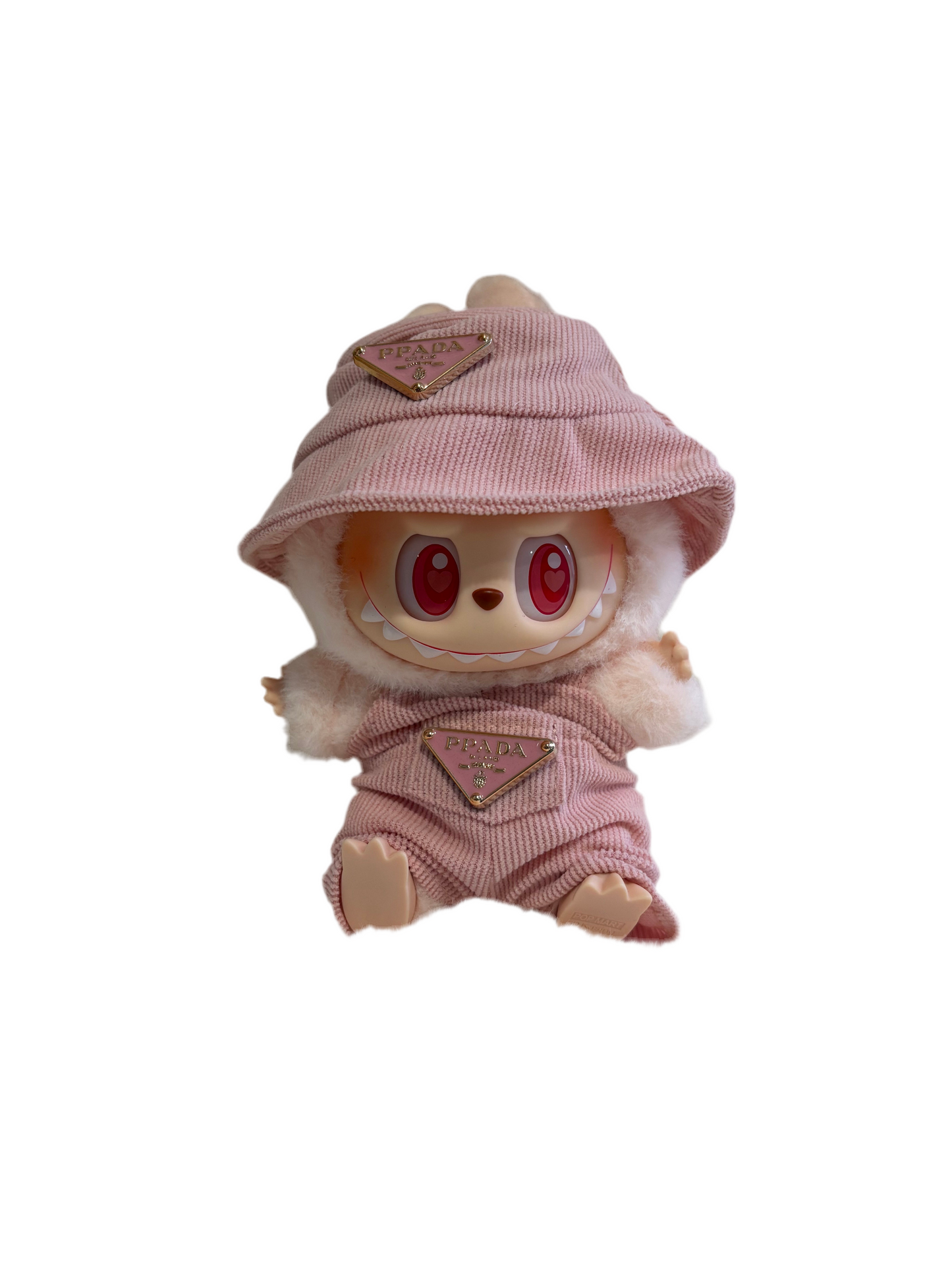 Pink Corduroy Prada Outfit